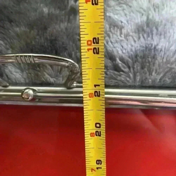 Vintage Rusch foil art serving tray  bakelite handles - Picture 11 of 16